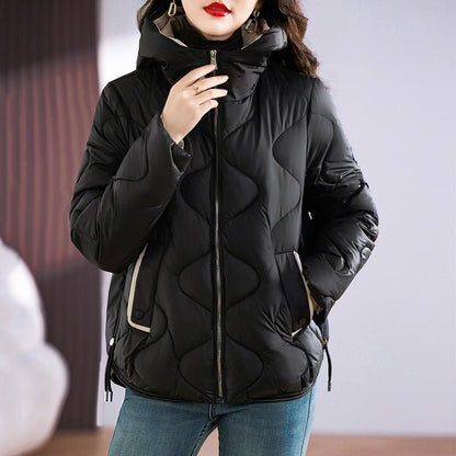 Lightweight Women’s Puffer Coat - Slim Quilted Warm