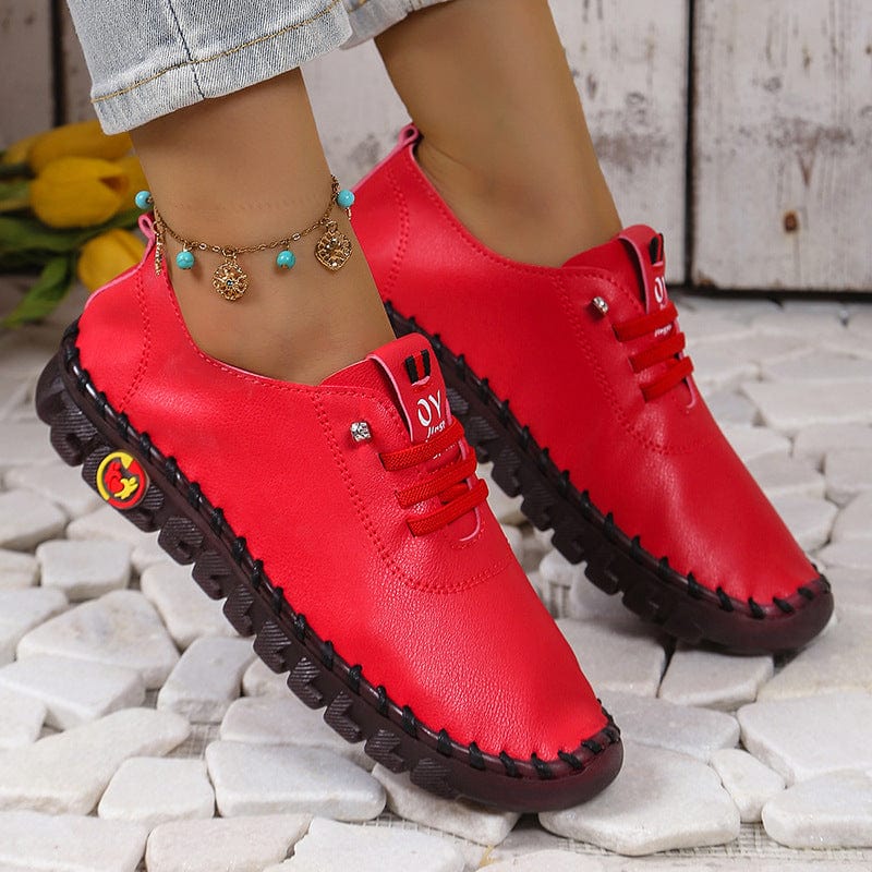 Variant image for Flexible Leather Moccasins with Non-Slip Sole, Comfortable Slip-On Moccasin Shoes for Men and Women, Ideal for Daily Wear-15