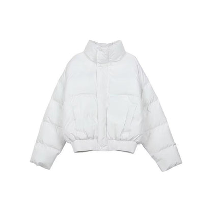 Isolierende Herren Kurze Steppjacke - Boxy Kurz, Leinen