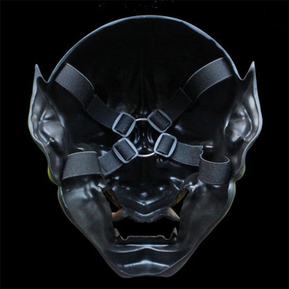 Harpiks Demon Maske Fullt Ansikt Hornet Cosplay Halloween 2025