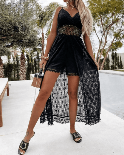 Elegant Boho Womens Dress in Soft Cotton, Knee-Length Summer Dress for Casual Outings and Events-5