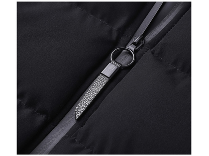 Warm Cozy Men's Jacket - Puffer, Sherpa Lined, Commuting