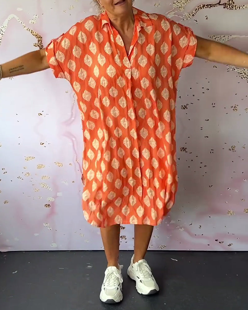 Plus Size Women's Summer Dress, Airy Loose Fit with Breathable Fabric, Available in Natural Colors S to 3XL-6