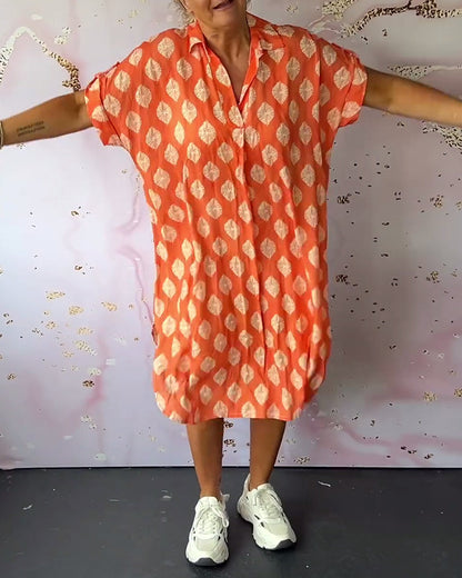 Plus Size Women's Summer Dress, Airy Loose Fit with Breathable Fabric, Available in Natural Colors S to 3XL-6