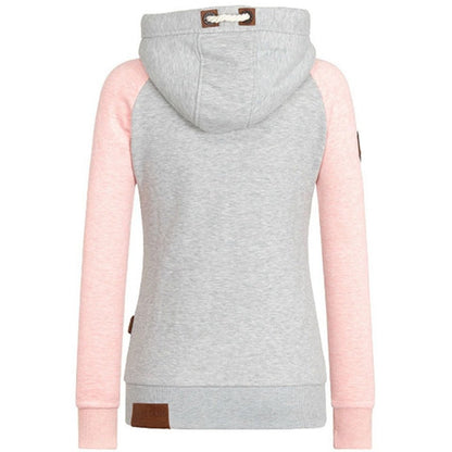Soft Women’s Hoodie Jacket - Raglan, Cotton, Casual
