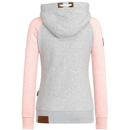 Soft Women’s Hoodie Jacket - Raglan, Cotton, Casual