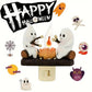 Ghostly Campfire Night Light - Flickering LED Halloween Decor for Spooky Ambiance in Bedrooms and Living Rooms