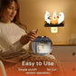 Ghostly Campfire Night Light - Flickering LED Halloween Decor for Spooky Ambiance in Bedrooms and Living Rooms