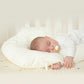 Organic Cotton U-Shape Baby Pillow - Soft & Safe Neck Support for Infants, Adjustable HugBuddy™ Design for Cozy Sleep