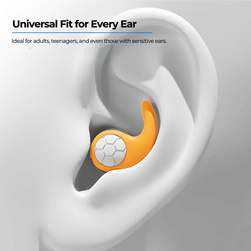 Noise Cancelling Silicone Earplugs Reusable Sleep Aid
