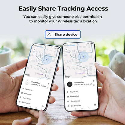 GPS Airtag Tracker Kompakt Iphone Android Ingen Abonnement