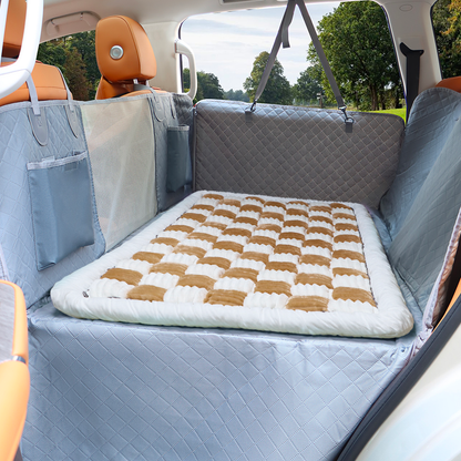 Backseat Dog Bed Large Plush Pet Car Seat Bed For Cozy Rides Fall 2025 Travel Must Have Mess Free