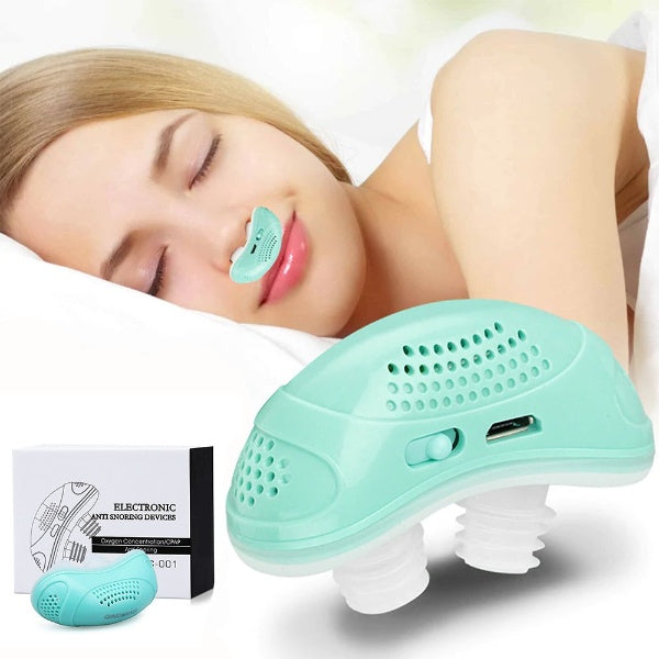 Alternativa de Micro CPAP para Viaje Tapones Nasales Silenciosos para Ayuda para Dormir