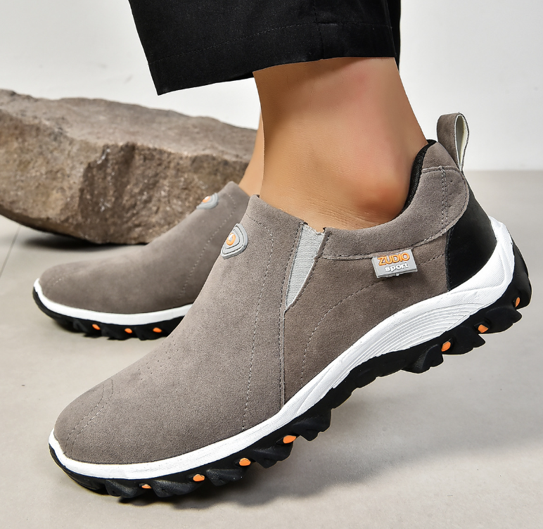 Men's Orthopedic Slip-On Sneakers with Memory Foam, Lightweight Design, and Slip-Resistant Rubber Sole for Comfort and Support-3