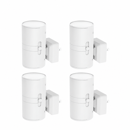 Plug-In Night Light with Dimmable Up-and-Down Lighting, 2-, 4-, or 8-Packs