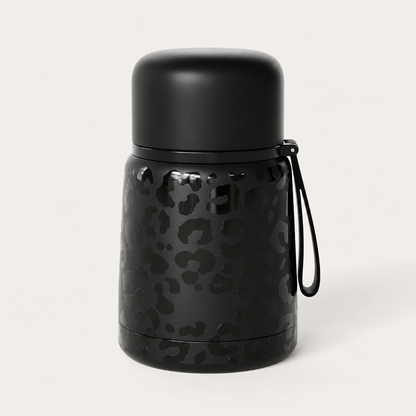 Food Flask with Stainless Steel Spork, Leakproof Stainless Steel Container for Lunch