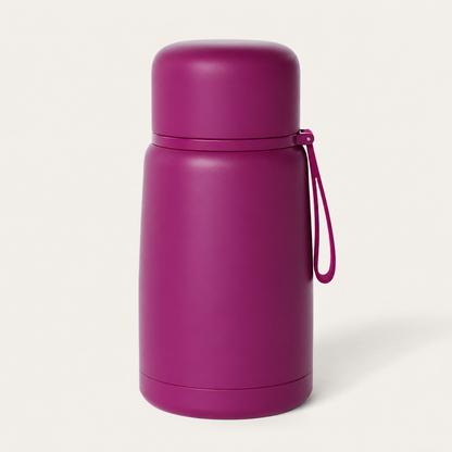 Food Flask with Stainless Steel Spork, Leakproof Stainless Steel Container for Lunch