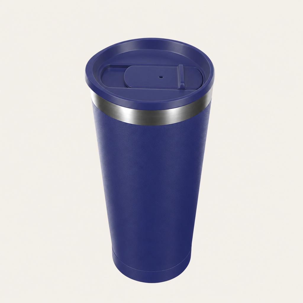 Insulated Travel Tumbler with Sip and Straw Lids, 500 mL SHO Calix for Hot and Cold Drinks