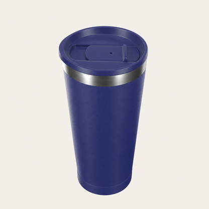 Insulated Travel Tumbler with Sip and Straw Lids, 500 mL SHO Calix for Hot and Cold Drinks
