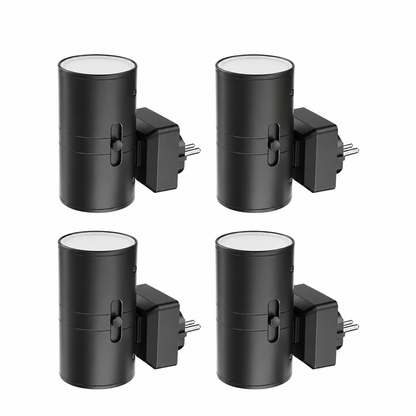 Plug-In Night Light with Dimmable Up-and-Down Lighting, 2-, 4-, or 8-Packs