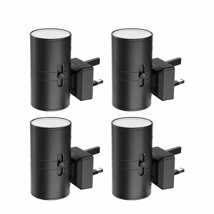 Plug-In Night Light with Dimmable Up-and-Down Lighting, 2-, 4-, or 8-Packs