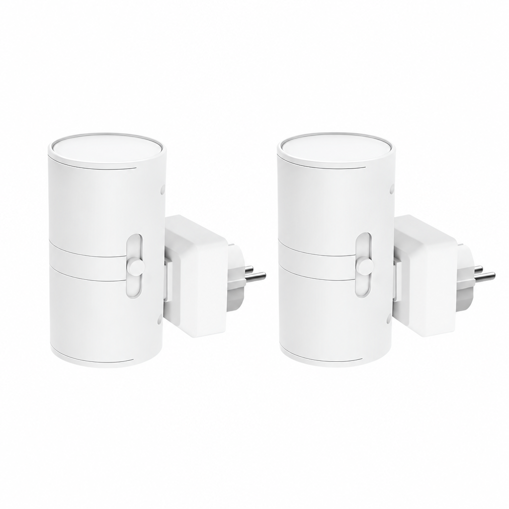 Plug-In Night Light with Dimmable Up-and-Down Lighting, 2-, 4-, or 8-Packs