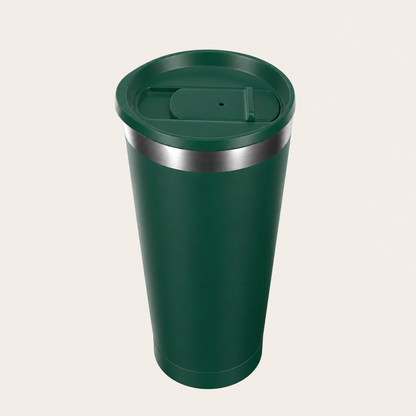 Insulated Travel Tumbler with Sip and Straw Lids, 500 mL SHO Calix for Hot and Cold Drinks