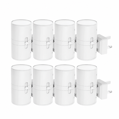 Plug-In Night Light with Dimmable Up-and-Down Lighting, 2-, 4-, or 8-Packs