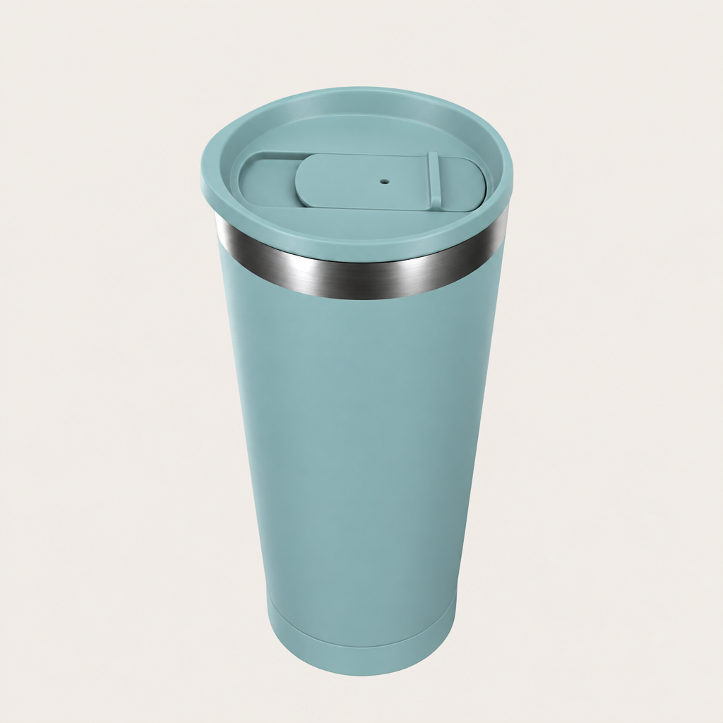 Insulated Travel Tumbler with Sip and Straw Lids, 500 mL SHO Calix for Hot and Cold Drinks