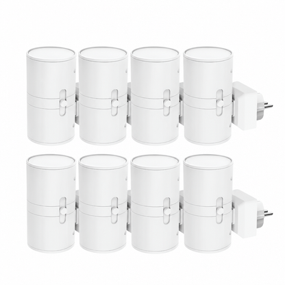 Plug-In Night Light with Dimmable Up-and-Down Lighting, 2-, 4-, or 8-Packs