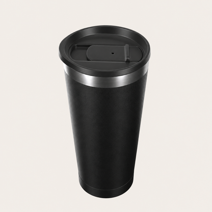Insulated Travel Tumbler with Sip and Straw Lids, 500 mL SHO Calix for Hot and Cold Drinks