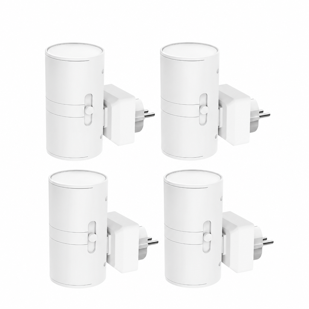 Plug-In Night Light with Dimmable Up-and-Down Lighting, 2-, 4-, or 8-Packs