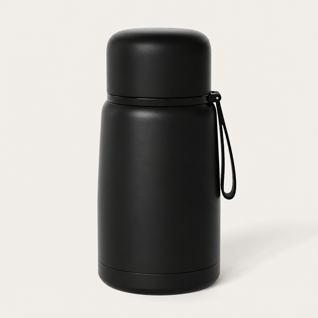 Food Flask with Stainless Steel Spork, Leakproof Stainless Steel Container for Lunch
