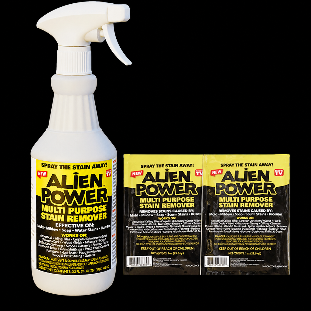 Multipurpose Stain Remover for Tile, Stucco and Bathroom Cleaning – Alien Power