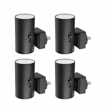 Plug-In Night Light with Dimmable Up-and-Down Lighting, 2-, 4-, or 8-Packs