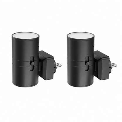 Plug-In Night Light with Dimmable Up-and-Down Lighting, 2-, 4-, or 8-Packs