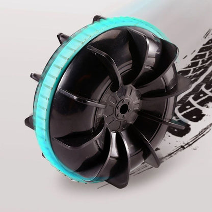 Véhicule de cascade télécommandé tout-Terrain-voiture à dérive Double face avec roues LED, jouet d'aventure en plein air pour garçons