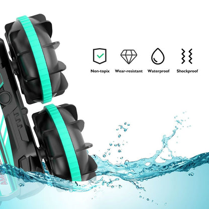 Véhicule de cascade télécommandé tout-Terrain-voiture à dérive Double face avec roues LED, jouet d'aventure en plein air pour garçons