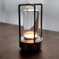 Luxury Crystal Lantern Lamp - Award-Winning Scandinavian & Japanese Design, Touch Control, Wireless Elegance