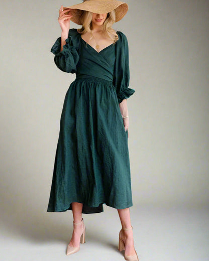 Airy Cotton Summer Dress for Women, Breathable and Versatile, Flattering Fit for Day or Night Wear-4