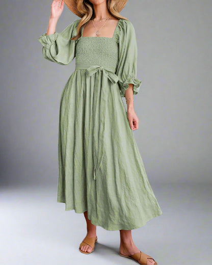 Variant image for Airy Cotton Summer Dress for Women, Breathable and Versatile, Flattering Fit for Day or Night Wear-17