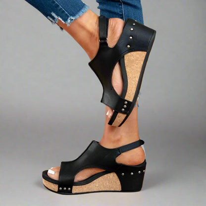 Orthopedic Vegan Leather Sandals for Flat Feet with Pain Relief and Comfortable Fit, Purple, Easy On/Off Velcro Closure-3