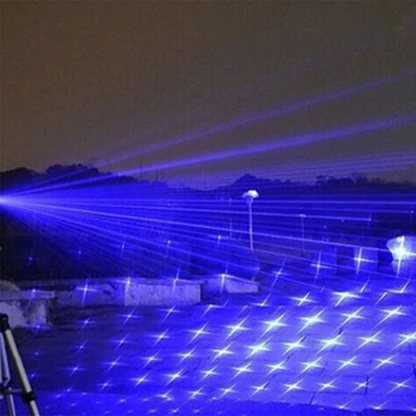 Blå Laser Lommelygte 450Nm Taktisk Lommelygte Overlevelsesudstyr