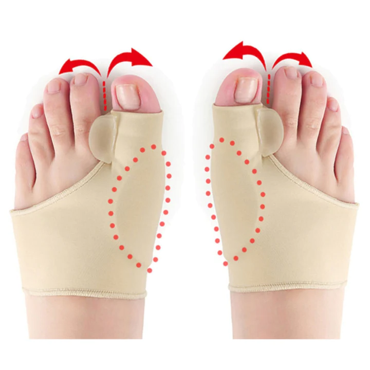 Adjustable Gel Bunion Corrector Sleeves - Unisex Hallux Valgus Pain Relief & Toe Alignment Aid