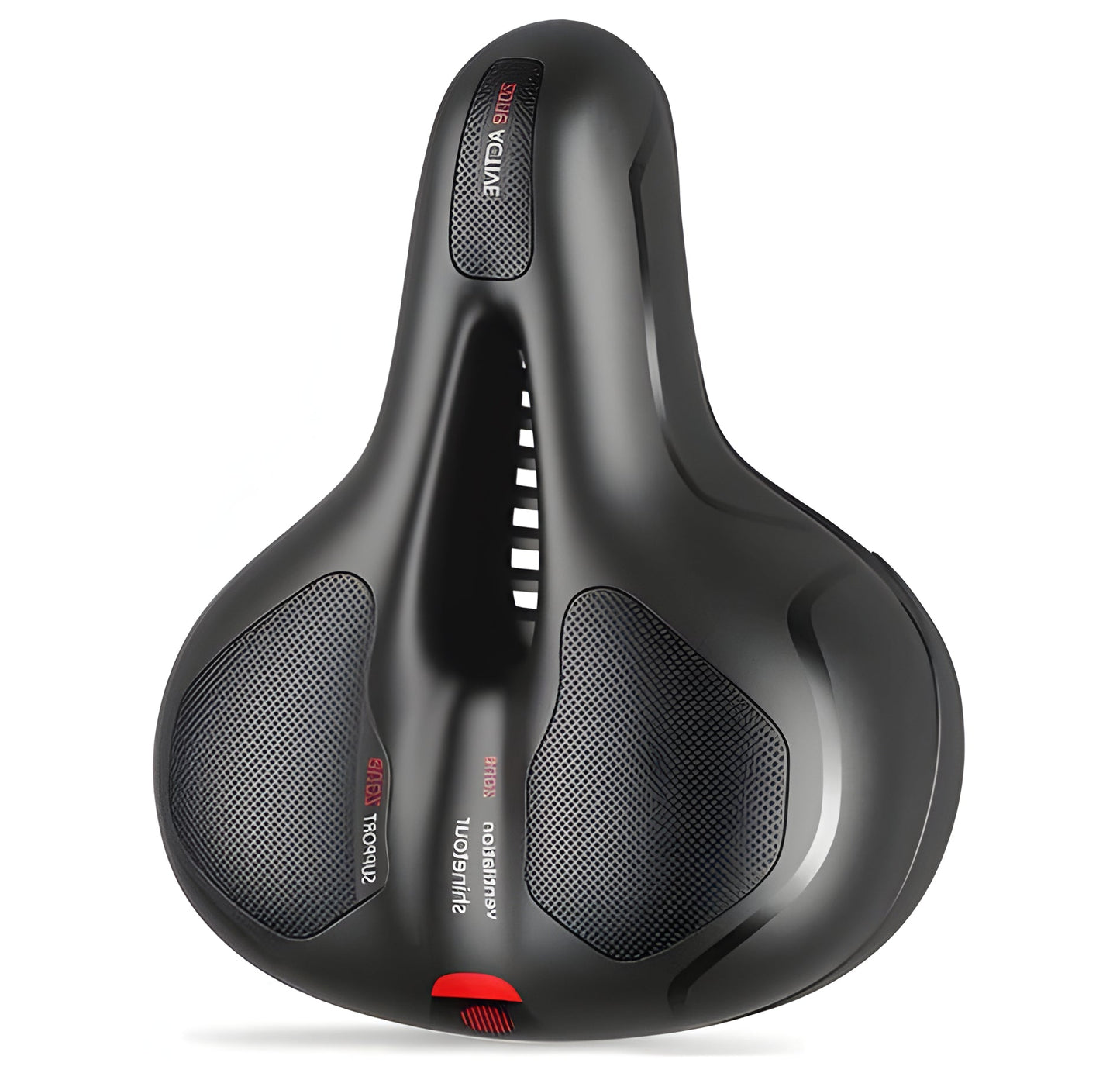 Bike Saddle Shock Absorbing Comfort Seat Mountain MTB Ergonomic Design For Pain Free Rides Spring 2026