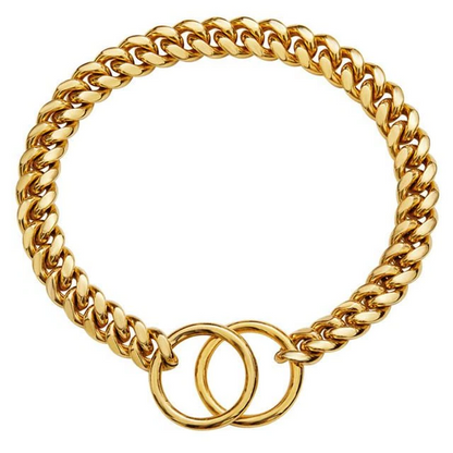 Collar de cadena para perro – Cadena resistente, resistente a mordeduras, accesorio duradero para mascotas para paseos diarios Regalo otoño 2025