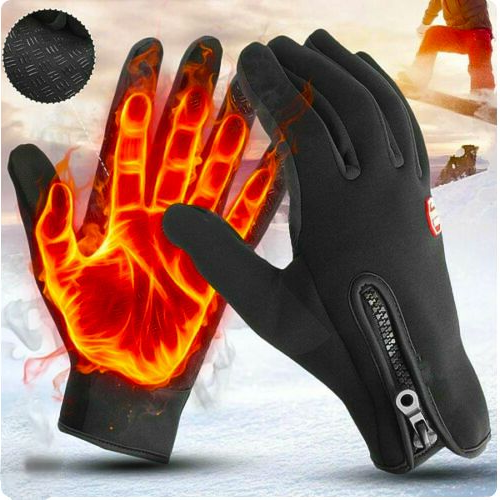 Thermal Gloves Fleece Lined Cycling Ski Gloves Fall 2025