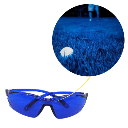 Golfball-Findebrille blaue Gläser Unisex Golfbrille UV-Schutz Herbst 2025 Trend