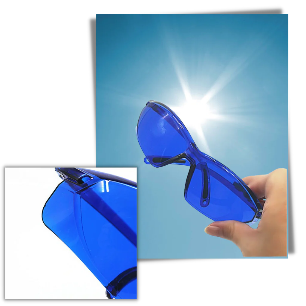 Golfball-Findebrille blaue Gläser Unisex Golfbrille UV-Schutz Herbst 2025 Trend
