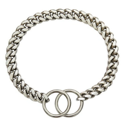 Collar de cadena para perro – Cadena resistente, resistente a mordeduras, accesorio duradero para mascotas para paseos diarios Regalo otoño 2025